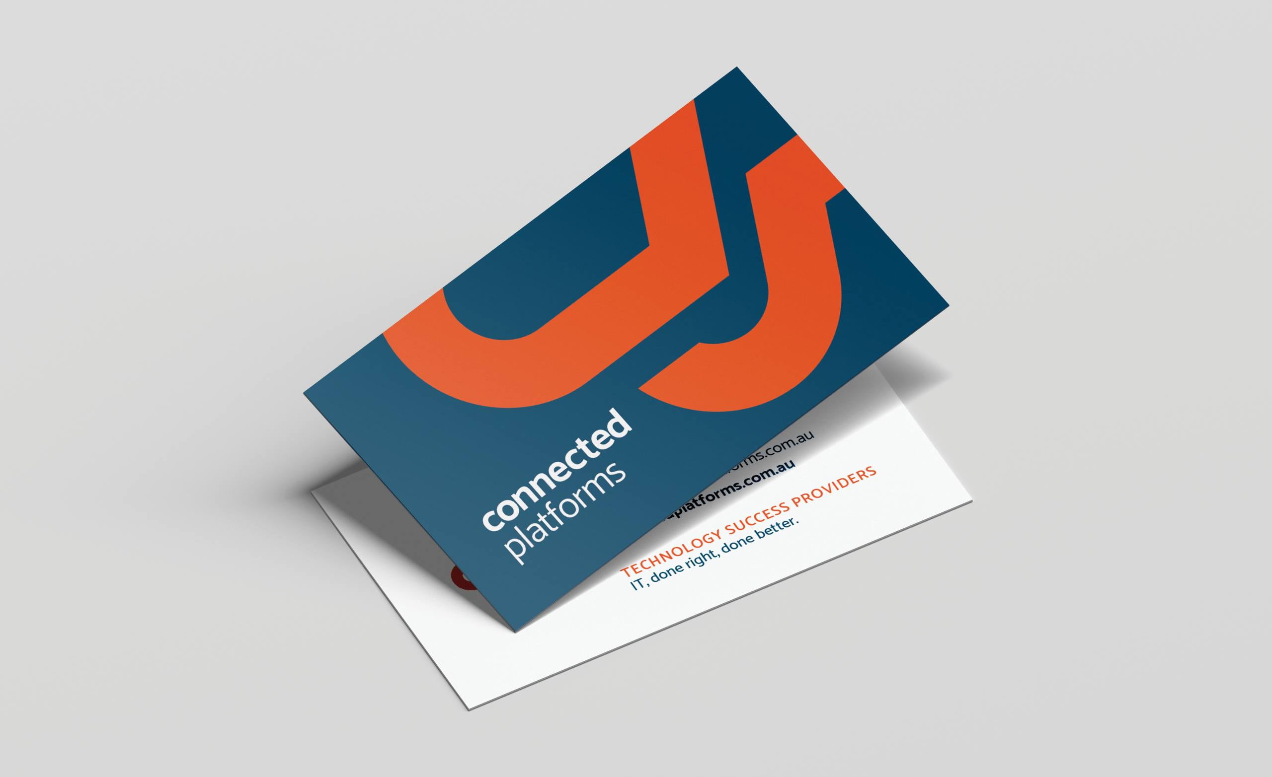 Connected Platforms business card